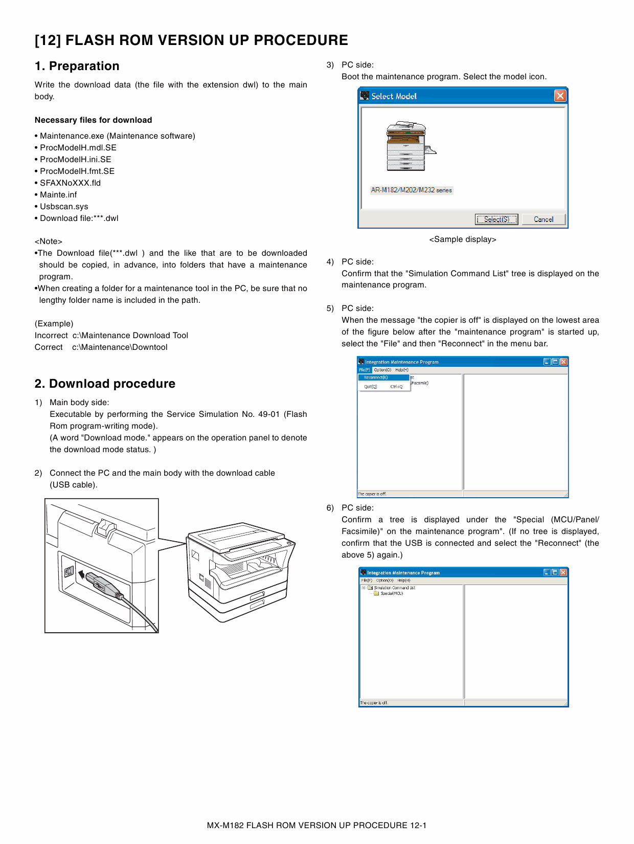 SHARP MX M182 182D 202D 232D Service Manual-5